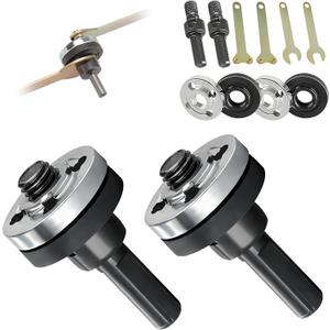 2Sets Angle Grinder Connector Set, Electric Drill Angle Grinder Connecting Rod Set, Conversion Angles Grinding Adapter Connecting Rod Kit for Electric Dril 10pcs (10mm)