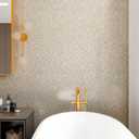 CRE8TIVE 24"x354" Granite Contact Paper for Countertops Marble Peel and Stick Wallpaper Light Brown Self Adhesive Waterproof Removable Vinyl Wall Paper for Kitchen Bathroom Counters Cabinets Decor