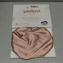 YANIBEST Adjustable Satin Bonnet Double Layer Hair Bonnet for Sleeping Bonnets for Women Hats Curly Natural Hair, Blush Pink (One Size)