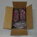 4" Inch Smoked Amber LED Front Grille Marker Lights Kit, 4Pcs 4 Inch Amber Full LED Center Grille Grill Running/Position Light Sealed 9 LEDs Pickup Trucks, 4"x1" RV Camper Boat Utility Strip Bar 12V