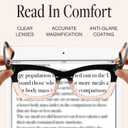CCVOO 3.0 Style Reading Glasses for Women, Stylish Eyeglasses, Blue Light Readers for Women, Cheaters, (A1 Mix)