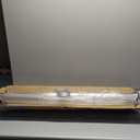 Round Glass Railing 43.5",304 Stainless Steel Glass Balustrade Post with Spigot Slots for Indoors & Outdoors Railing of Deck,Balcony,Attic,Staircase (Corner Post,Sliver)