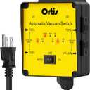 2025 New! Automatic Vacuum Switch, Ortis Dust Control Autoswitch for 3 Power Tools, Delay Vacuum On/Off to Prevent Circuit Overload and Tripping, Adjustable Actuation Threshold