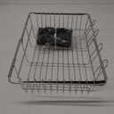 Dish Drying Rack in Sink, Expandable Stainless Steel Dish Drainers for Kitchen Counter, Dish Dryer Rack for Inside Sink, Over The Sink Dish Racks with Utensil Holder, Silver