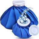 Ice Bags for Injuries, 3rd Gen Reusable Ice Packs, Hot & Cold Therapy Pain Relief, Ice Bag No-Leak & Waterproof, Traditional Ice Pack, Versatile & Durable, Blue (6 in + 11 in)