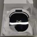 M - GlowPro Professional Hybrid 86W Wireless Rechargeable UV LED Nail Curing Lamp Cordless Nail Dryer for Gel Nails, Manicure, Pedicure (Black & White)