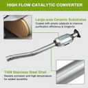 AUTOSAVER88 Catalytic Converter Compatible with 2010-2017 Chevy Equinox 2010 2011 2012 2013 2014 2015 2016 2017 GMC Terrain 2.4L (EPA Compliant)
