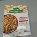 Cascadian Farm Organic Cinnamon Oat Clusters Cereal, Made with Whole Grain, Non-GMO, 15 oz (EXP 01/05/26)