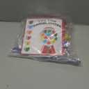 Wettarn 30 Sets Valentine‘s Day Games Kits Game for Family Classroom Valentine Activity Galentine Games with 30 Game Themed Cards 30 Rainbow Game Dice (Fill Your Gumball Machine)