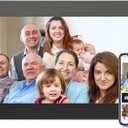 Uhale Digital Picture Frame, 10.1-inch High Definition Touch Screen, 16GB Memory, Digital Photo Frame with Automatic Rotation Feature.Mother's Day Gift (Black)