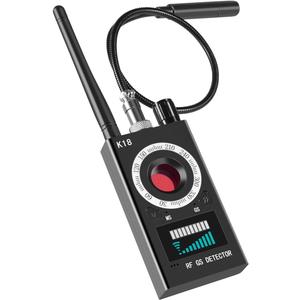 Hidden Camera Detectors, Anti Spy Camera Finder, GPS Tracker Detector, Hidden Devices Detector for Airbnb, Hotels, Bathroom, Home, Office (Black)