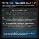 Nilight TPMS Sensor Compatible with 2010 2011 2012 2013 2014 2015 2016 2017 2018 2019 2020 Dodge Chrysler Jeep 2012-2019 Fiat 500 2011-2013 Ram 433Mhz Tire Pressure Monitoring Sensors