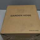 Garden Hose 50 ft Water Hose Flexible Non-Expandable Outdoor Heavy Duty Lightweight Leakproof Kink-free flex Watering Hose Pipe with Nozzl for 3/4 inch Fitting Yard Lawn Outside Car Wash