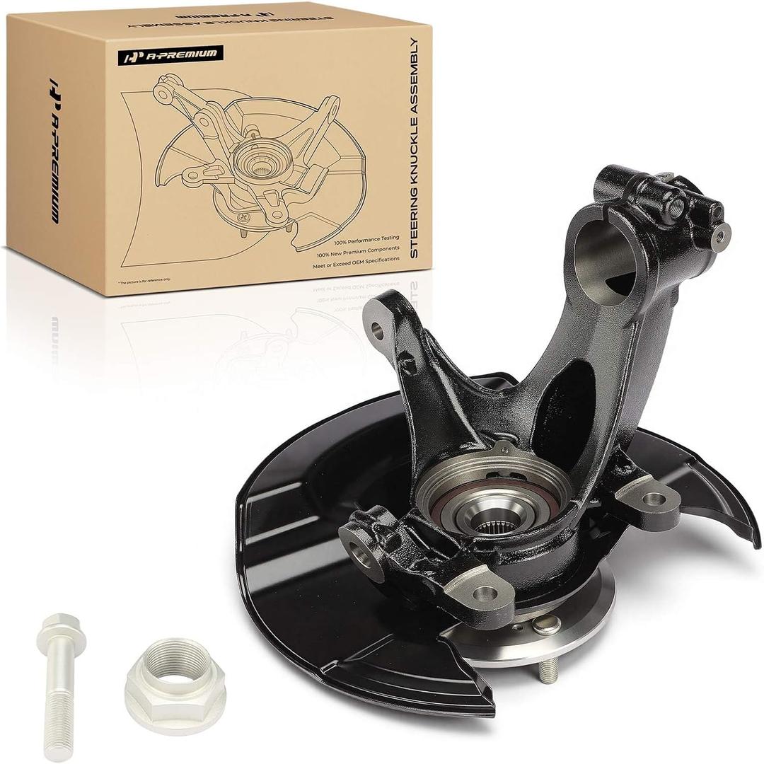 A-Premium Front Left Steering Knuckle & Wheel Bearing Hub Assembly