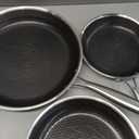 COOKER KING Non-toxic Frying Pans Set of 3 (8+10+12 Inch), Tri Ply Stainless Steel Pans, Induction Pan Set, Chef's Pan, Skillets Dishwasher & Oven Safe, Stay-Cool Handles, Compatible with All Cooktops