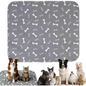 Puppy Pee Pads for Dogs, Reusable Puppy Pads with Pheromones,Washable Pet Pads for Dogs & Cats,Durable Leak-Proof & Anti-Slip Pet Training Pads for Home & Travel(M, 28"  32")