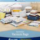 Whitmor Vacuum Bags 6 Bags