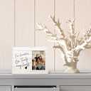 2 x Family Picture Photo Frame, Christmas Mothers Fathers Day Families Gifts For Families Reunion, Five Generation One Family Many Hearts Picture Frames 4x6