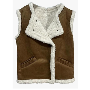Women's Waistcoat Jackets Vest Coat Sleeveless Outwear Loose Winter Warm Mujer Coat
 Size -XL