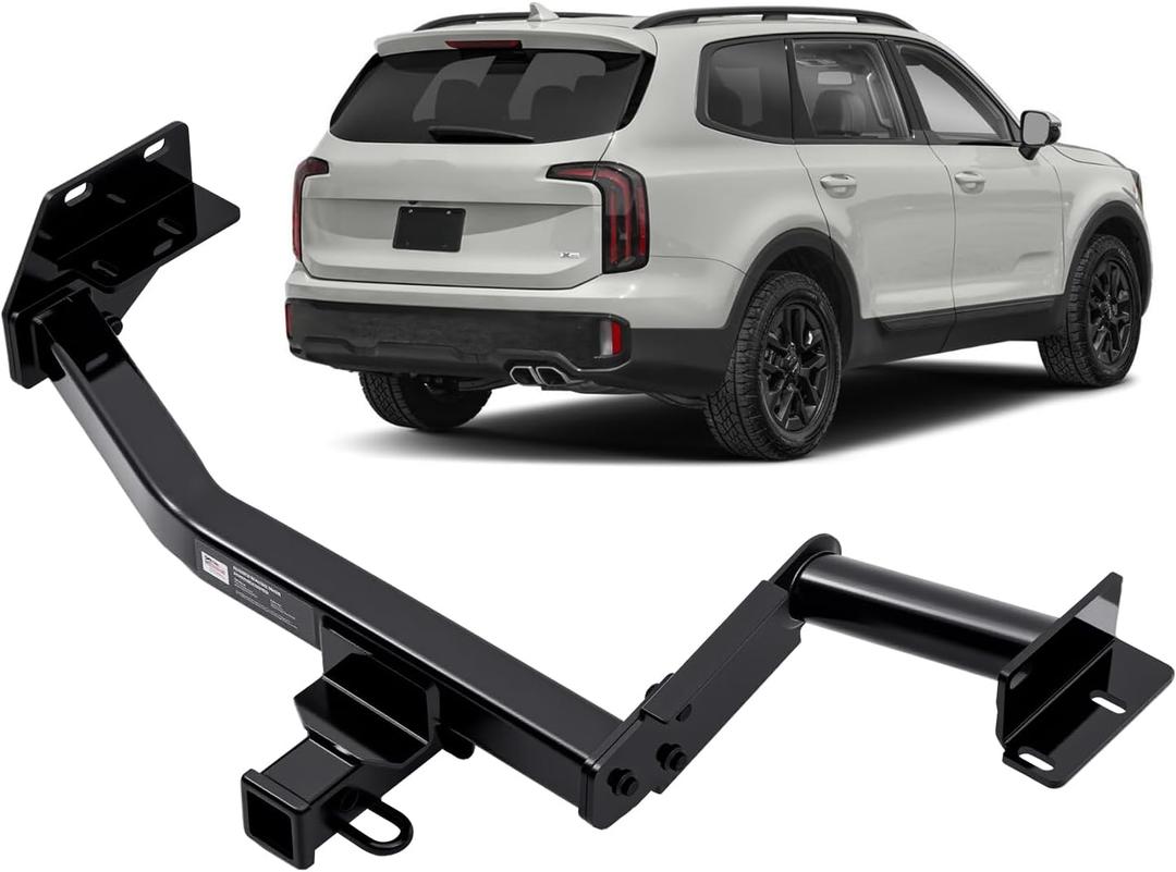 Class 3 Trailer Hitch 2 Inch Receiver Fits Select 2020-2025 Kia Telluride and 2020-2025 Hyundai Palisade