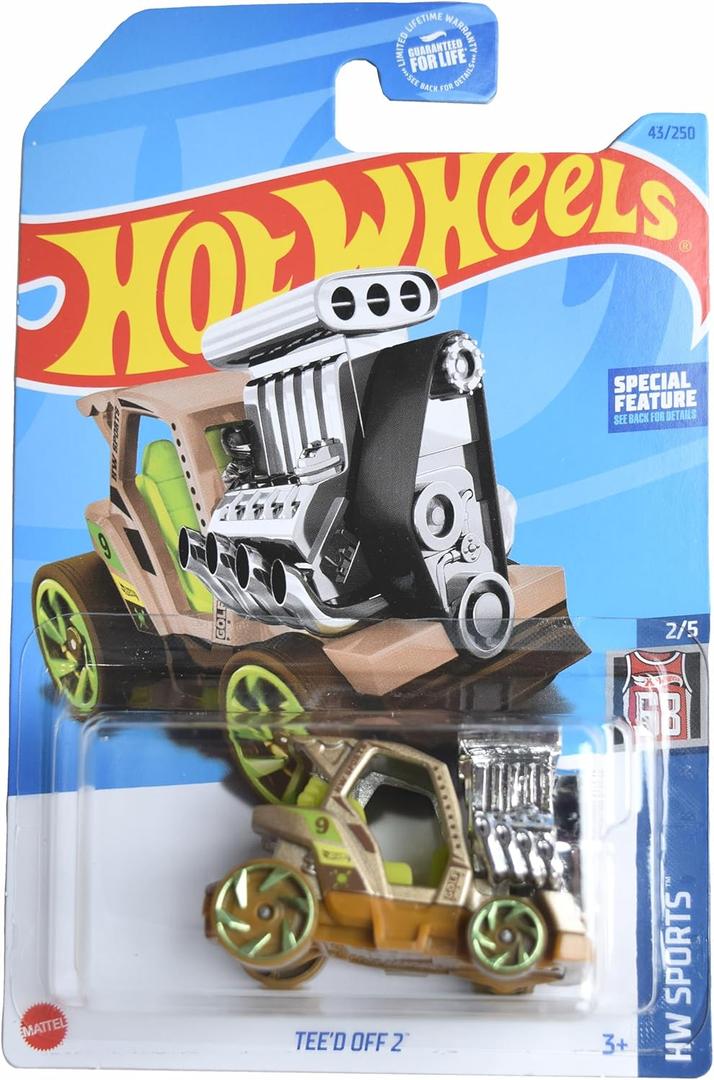 Hot Wheels Tee'd Off 2, HW Sports 2/5[Gold/Green] 43/250, HOT WHEELS : ROLLIN' SOLO (HW TRACK CHAMPS)