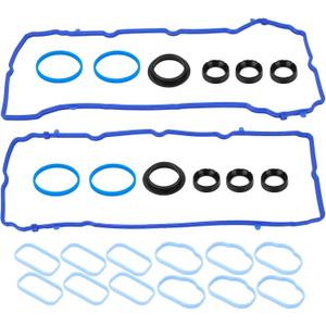 VS50805R 3.6L Valve Cover Gasket Seal & Intake Manifold Gasket for 2011-2022 Chrysler 200 300 Town&Country, Durango Grand Caravan Journey, Jeep Cherokee, Wrangler, Ram 1500 5184562AC 828604 5184596AE