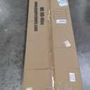 Room Divider Wood Screen Wood Mesh Woven Design Room Divider Folding Portable Partition Screen for Home Office (4 Panel, White)