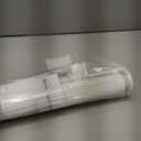 42 Inch Extra Tall Retractable Baby Gates with Reinforced Strips 55 Inch Wide Outdoor Retractable Dog Gate No Sag Extra Tall Baby Gate for Doorway Anti-Scratch Mesh Gates for Kids or Pets, White