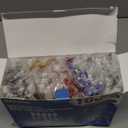 Navona 100 PCS Travel Toothbrush and Toothpaste Set, Travel Toothpaste, Bulk Toothpastes, Individually Wrapped Bulk Toothbrush, Ergonomics Handle,Medium Soft Bristle, Perfect for Hotel