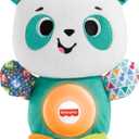 Fisher-Price Baby Learning Toy Linkimals Play Together Panda Plush for Ages 9+ Months, Compatible Only with Linkimals Items