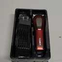 Hair Clippers for Men Professional Clippers for Men Cordless & Corded Barber Clippers for Hair Cutting & Grooming. Rechargeable Hair Trimmer Kit for Household (Red)