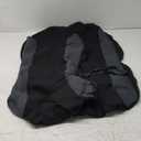 Genuine Dickies 2 Piece Repreve Universal Front Car Seat Covers - Black and Gray