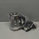 Chefman Electric Kettle, 1.8L 1500W, Hot Water Boiler, Removable Lid for Easy Cleaning, Auto Shut Off, Boil-Dry Protection, Stainless Steel Filter, BPA Free, Borosilicate Glass Electric Tea Kettle