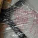 Flash Furniture Stiles 24'' x 30'' Rectangular Black Laminate Table Top with 22'' x 22'' Bar Height Table Base