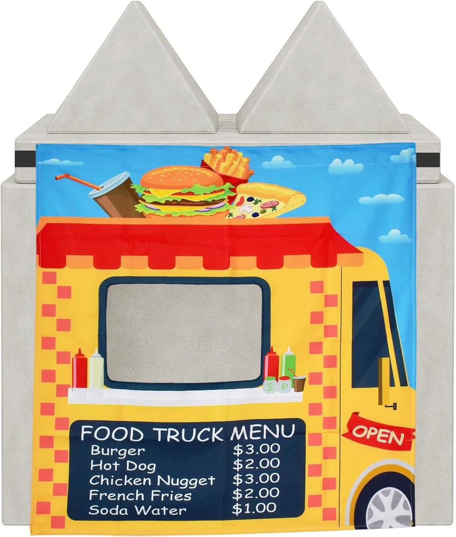 Play Panel for Kids Play Couch Childrens Play Panel for Toddler Foam Sofa (Play Couch not Included)