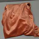 P Pothuiny Velvet Rust Orange Table Runner 20 x 120Inch/ 10ft Long Luxurious Elegant Velvet Fabric Table Runner for Wedding Reception, Thanksgiving, Halloween, Christmas Decor