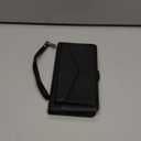 Wallet Case for Samsung Galaxy S24 Plus/S25 Plus S24+ S25+ 5G with Card Holder Shockproof Soft Magnetic Snap Pocket Cell Phone Cover S24Plus 24S + S 24 24+ S25Plus 25S 25+ SM-S936U Women Black