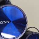 Sony MDR-ZX310AP ZX Series Wired On Ear Headphones with mic, Blue