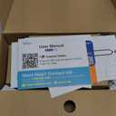 Veise Fingerprint Door Lock Set, Keyless Entry Door Lock, Front Handle Set, Electronic Keypad Deadbolt with Lever Handle, 2 Keys, Auto-Locking, One-time Codes, Easy to Install, Satin Nickel