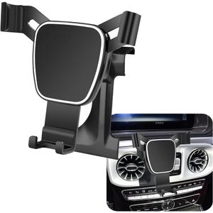 Car Phone Holder For Mercedes Benz G G-Class 2019-2024 AMG G63 G65 G55 G500 G550 G580 W463 Wagon Auto Accessories Navigation Bracket Interior Decoration Mobile Cell Phone MountNot Fit G-Class 2025