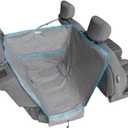 Kurgo Heather Half Hammock, Half Car Seat Cover for Pets, Car Hammocks for Dogs, Water-Resistant, 27.5" Wide (Heather Grey)