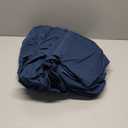 SONORO KATE 100% Egyptian Cotton Duvet Cover King Size, 1000 Thread Count Sateen Duvet Cover, Soft, Breathable Cotton Comforter Cover with Hidden Zipper Closure - 3 PC (Navy Blue,King)