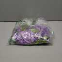 DearHouse 12 Pack 3.6 Feet Artificial Fake Wisteria Vine Ratta Hanging Garland Silk Flowers String Home Party Wedding Decor (Purple 2)
