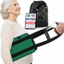 Transfer Sling 300lbs Transfer Belt for Elderly Gait Belts for Seniors Heavy Duty Patient Lift Belt Mobility Standing Lifting Aid for Disabled Elderly Injured Safely Move from Bed Wheelchair