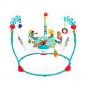 Baby Einstein Farm Explorers Jump & Learn Barnyard 2-in-1 Baby Jumper Activity Center with Interactive Toys, Music, Lights, & Sounds, Ages 6-12 Months