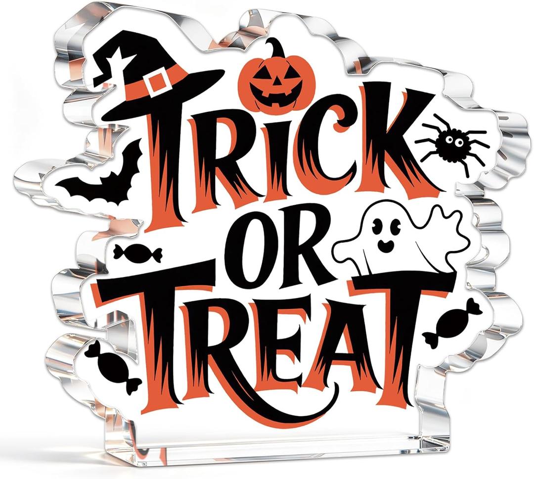 Halloween Decorations Indoor Halloween Kitchen Decor Ghost Table Sign