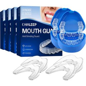 Anti Grinding Guard for Clenching Teeth at Night, Teeth Grinding Mouthguards for Sleeping, Mouth Guard for Grinding Teeth at Night, Night Guards for Teeth Grinding for Adults