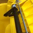SPARTA Commercial Mop Bucket with Side Press Wringer, Floor Cleaning Essentials for Commercial and Home Use 26 Quart Capacity, 1 Count, Yellow