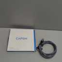 Capshi HDMI A to DVI Adapter Cable 6FT, High-Speed Gold-Plated Plug and Play Bi-Directional Nylon Braid 1080p, DVI to HDMI Adapter for Televison/Monitor/Video Card/Graphics Card (6feet)