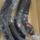 10L0L Upgraded Golf Cart Fender Flares for EZGO TXT 1998-2013 Gas/Electric (Not Fits 48V Electric), with Stainless Steel Screws, Set of 4(Only Fit Original Models)